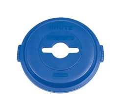 Rubbermaid Slim Jim Plastic 32 gal Recycling Bin Lid