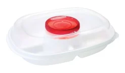 Rubbermaid White Food Storage Container 1 pk