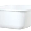 Rubbermaid White Plastic Twin Sink Dishpan 14.45 L x 12.55 W in.