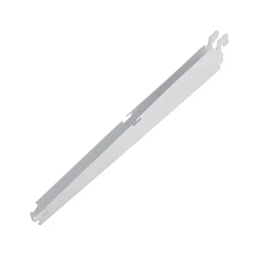 Rubbermaid White Steel Adjustable Fast Track Bracket 12 L x 2 H x 0.7 W in.