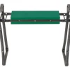 Rugg HeirLoom Black/Green Foam/Steel Foldable Garden Kneeler/Seat 24.5 L in.