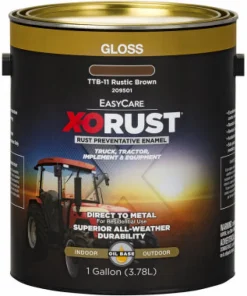 Rust Preventative Paint & Primer, Direct to Metal, Truck, Tractor, Implement & Equipment, Rustic Brown, 1-Gallon (Pack of 2)