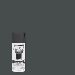 Rustoleum 302590 12 Oz Charcoal Chalked Ultra Matte Spray Paint (Pack of 6)