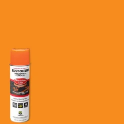 Rustoleum 203027 17 Oz Orange Precision Line Inverted Marking Paint Spray (Pack of 12)