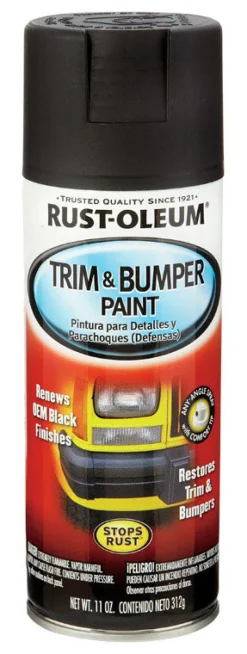 Rust-Oleum Automotive Matte Black Trim & Bumper Spray Paint 11 oz