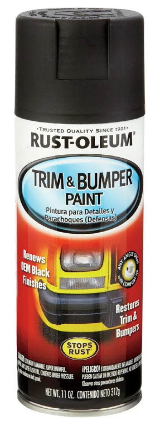 Rust-Oleum Automotive Matte Black Trim & Bumper Spray Paint 11 oz