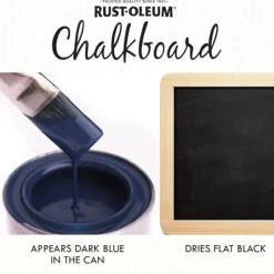Rust-Oleum Black Chalkboard Paint 30 oz.