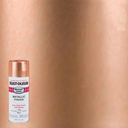 Rust-Oleum Bright Coat Gloss Copper Spray Paint 11 oz. (Pack of 6)