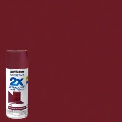 Rust-Oleum Claret Wine Satin Sheen Multi-Purpose Spray Paint 10 to 12 sq. ft. Coverage, 12 oz.