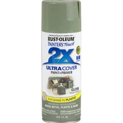 Rust-Oleum Painter's Touch Ultra Cover Gloss Sage Green Spray Paint 12 oz.
