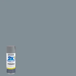 Rust-Oleum Painter's Touch Ultra Cover Primer Flat Gray Spray Paint 12 oz. (Pack of 6)