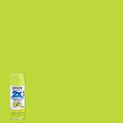 Rust-Oleum Painter's Touch Ultra Cover Gloss Key Lime Spray Paint 12 oz. (Pack of 6)