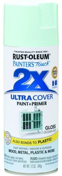 Rust-Oleum Painter's Touch Colonial Red Satin Sheen Multi Purpose Indoor/Outdoor Spray Paint 12 oz.