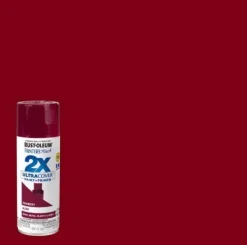 Rust-Oleum Painter'S Touch Ultra Cover Gloss Cranberry Spray Paint 12 Oz. (Pack Of 6)