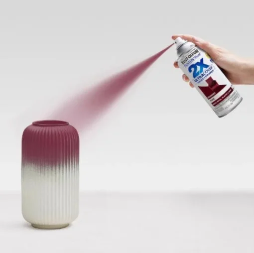 Rust-Oleum Painter'S Touch Ultra Cover Gloss Cranberry Spray Paint 12 Oz. (Pack Of 6)