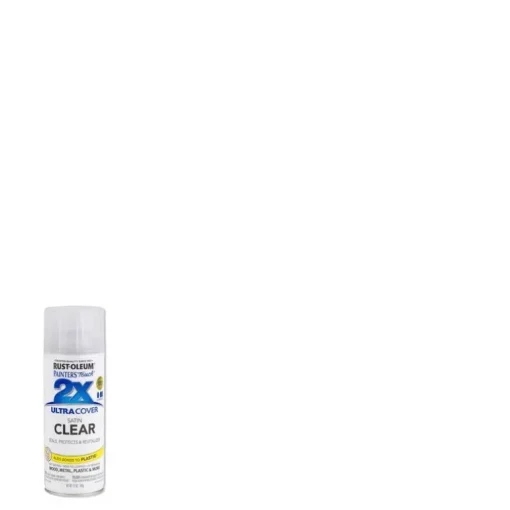 Rust-Oleum Painter's Touch Ultra Cover Satin Clear Spray Paint 12 oz. (Pack of 6)