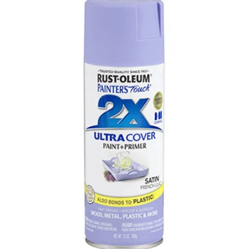 Rust-Oleum Painter's Touch Ultra Cover Satin French Lilac Spray Paint 12 oz.