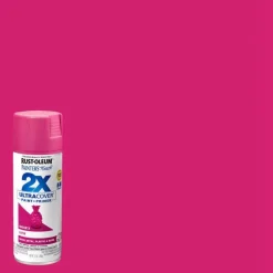 Rust-Oleum Painter's Touch Ultra Cover Satin Leafy Green Spray Paint 12 oz. (Pack of 6)