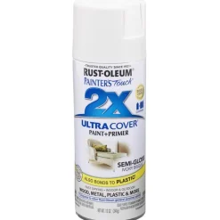 Rust-Oleum Painter's Touch Ultra Cover Gloss Sage Green Spray Paint 12 oz. (Pack of 6)