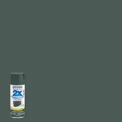 Rust-Oleum Painter's Touch Ultra Cover Satin Hunt Club Green Spray Paint 12 oz. (Pack of 6)