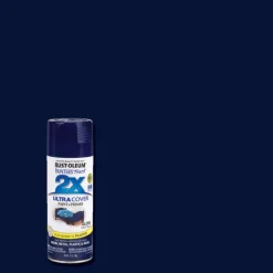 Rust-Oleum Painter's Touch Ultra Cover Gloss Navy Blue Spray Paint 12 oz. (Pack of 6)