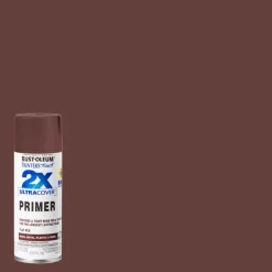 Rust-Oleum Painters Touch Ultra Cover Primer Flat Red Spray Paint 12 Oz. (Pack Of 6)