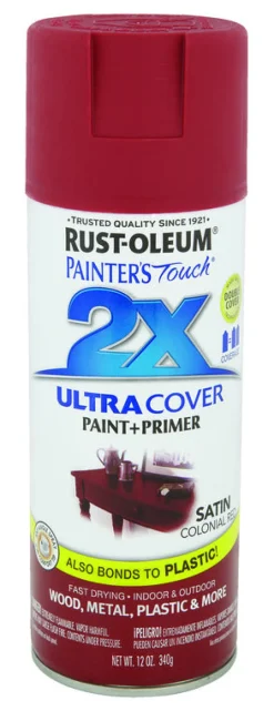 Rust-Oleum Painter's Touch Satin French Blue Spray Paint 12 oz. (Pack of 6)