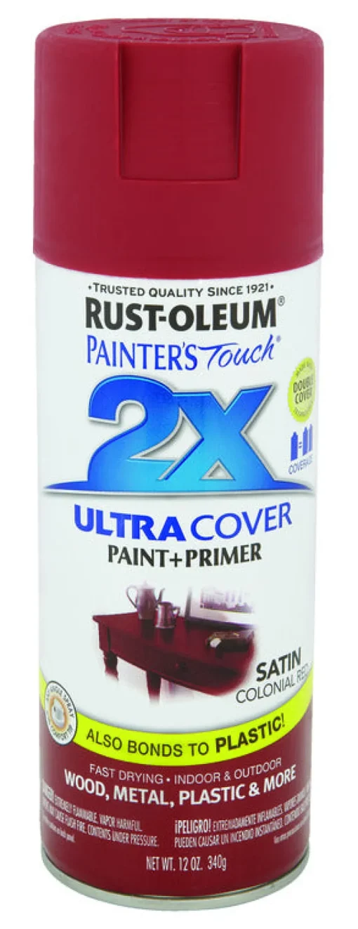 Rust-Oleum Painter's Touch Satin French Blue Spray Paint 12 oz. (Pack of 6)
