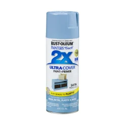 Rust-Oleum Painter's Touch Satin French Blue Spray Paint 12 oz. (Pack of 6)