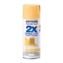 Rust-Oleum Painters Touch Ultra Cover Satin Summer Squash Spray Paint 12 Oz. (Pack Of 6)