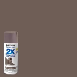 Rust-Oleum Painter's Touch Satin London Gray Smooth Fast Dry Spray Paint 12 oz. (Pack of 6)