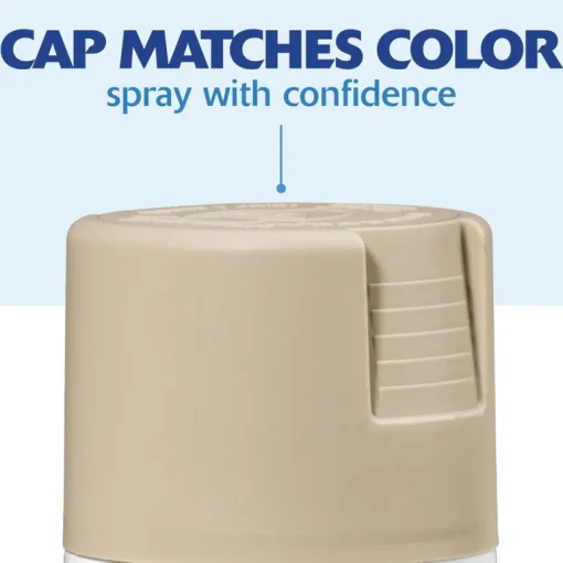 Rust-Oleum Painter'S Touch Ultra Cover Satin Fossil Spray Paint 12 Oz. (Pack Of 6)