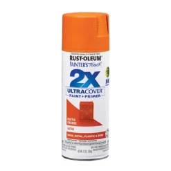 Rust-Oleum Painter's Touch Satin Rustic Orange Spray Paint 12 oz. (Pack of 6)