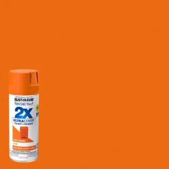 Rust-Oleum Painter's Touch Satin Rustic Orange Spray Paint 12 oz. (Pack of 6)