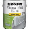 Rust-Oleum Porch & Floor Gloss Dove Gray Porch and Floor Paint+Primer 1 gal (Pack of 2)
