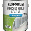 Rust-Oleum Porch & Floor Satin Tint Base Porch and Floor Paint+Primer 1 gal (Pack of 2).