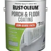 Rust-Oleum Porch & Floor Semi-Gloss Dove Gray Porch and Floor Paint+Primer 1 gal (Pack of 2).