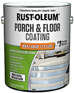 Rust-Oleum Porch & Floor Tint Base Porch and Floor Paint+Primer 1 gal (Pack of 2).
