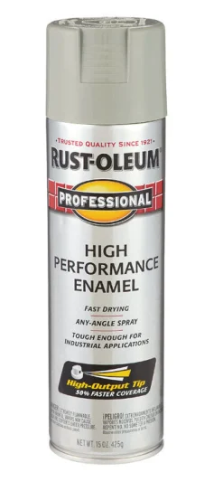 Rust-Oleum Professional Aluminum Spray Paint 15 oz. (Pack of 6)