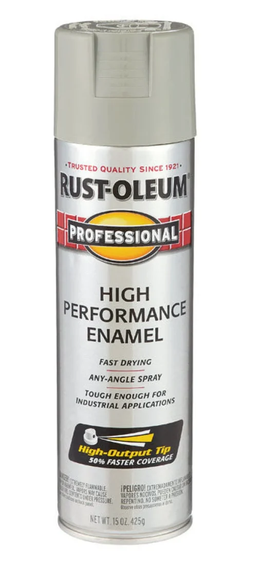 Rust-Oleum Professional Aluminum Spray Paint 15 oz. (Pack of 6)