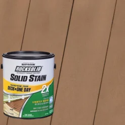 Rust-Oleum RockSolid 2X Solid Stain Solid Tintable Tint Base Deck Resurfacer 1 gal. (Pack of 2)