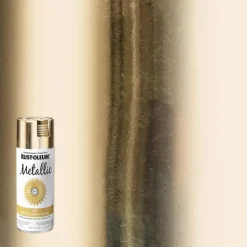 Rust-Oleum Specialty Gold Metallic Spray Paint 11 oz. (Pack of 6)