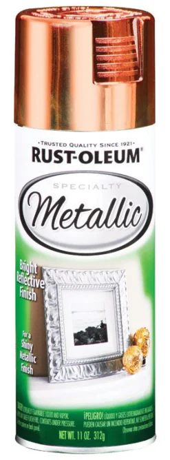 Rust-Oleum Specialty Metallic Copper Spray Paint 11 oz. (Pack of 6)