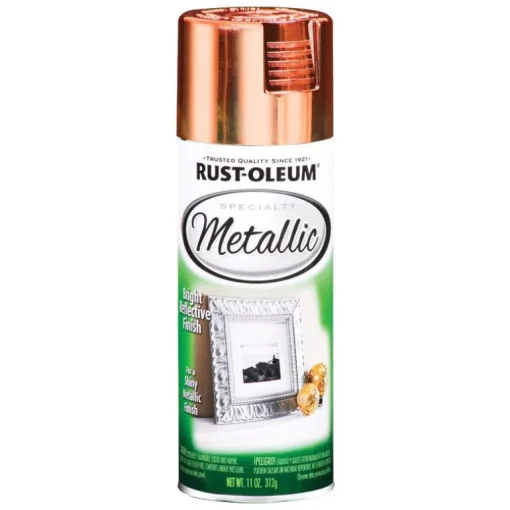 Rust-Oleum Specialty Metallic Copper Spray Paint 11 oz. (Pack of 6)