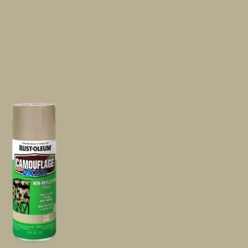 Rust-Oleum Specialty Ultra Flat Sand Camouflage Spray Paint 12 oz.