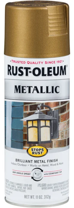 Rust-Oleum Stops Rust Champagne Bronze Spray Paint 11 oz. (Pack of 6)