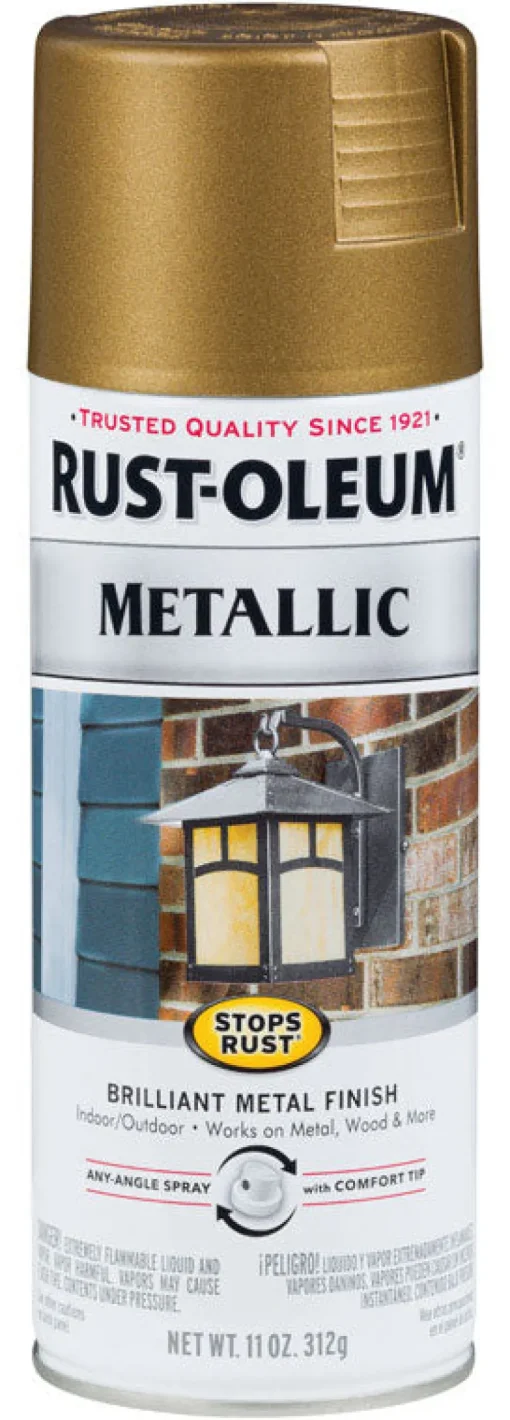 Rust-Oleum Stops Rust Champagne Bronze Spray Paint 11 oz. (Pack of 6)