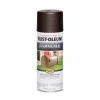 Rust-Oleum Stops Rust Gloss Dark Bronze Spray Paint 12 oz. (Pack of 6)