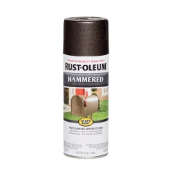 Rust-Oleum Stops Rust Gloss Dark Bronze Spray Paint 12 oz. (Pack of 6)