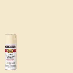 Rust-Oleum Stops Rust Gloss Antique White Spray Paint 12 oz.
